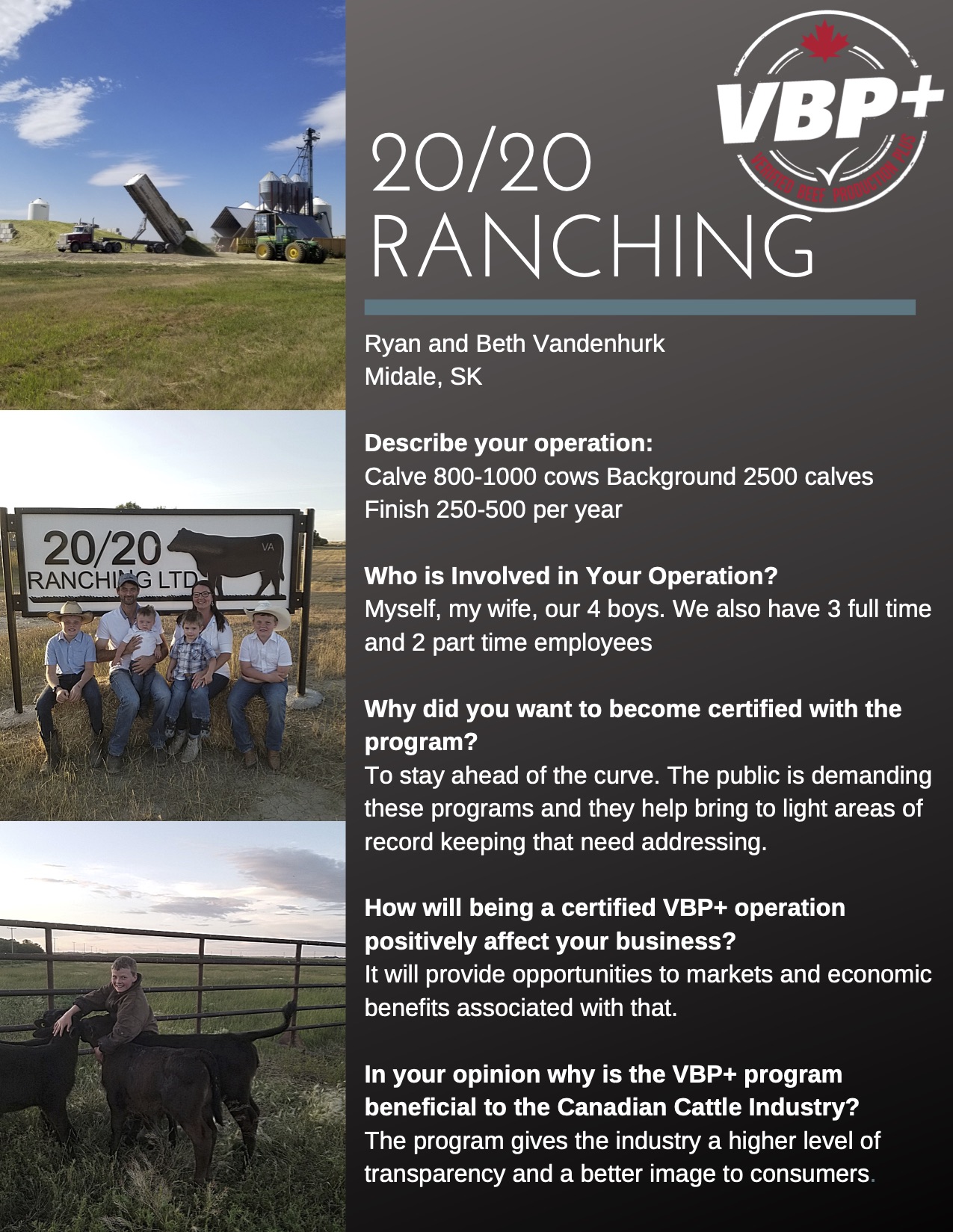 20/20 Ranching Profile
